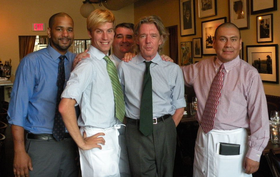 John Warner (center)