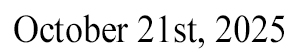 October 21st