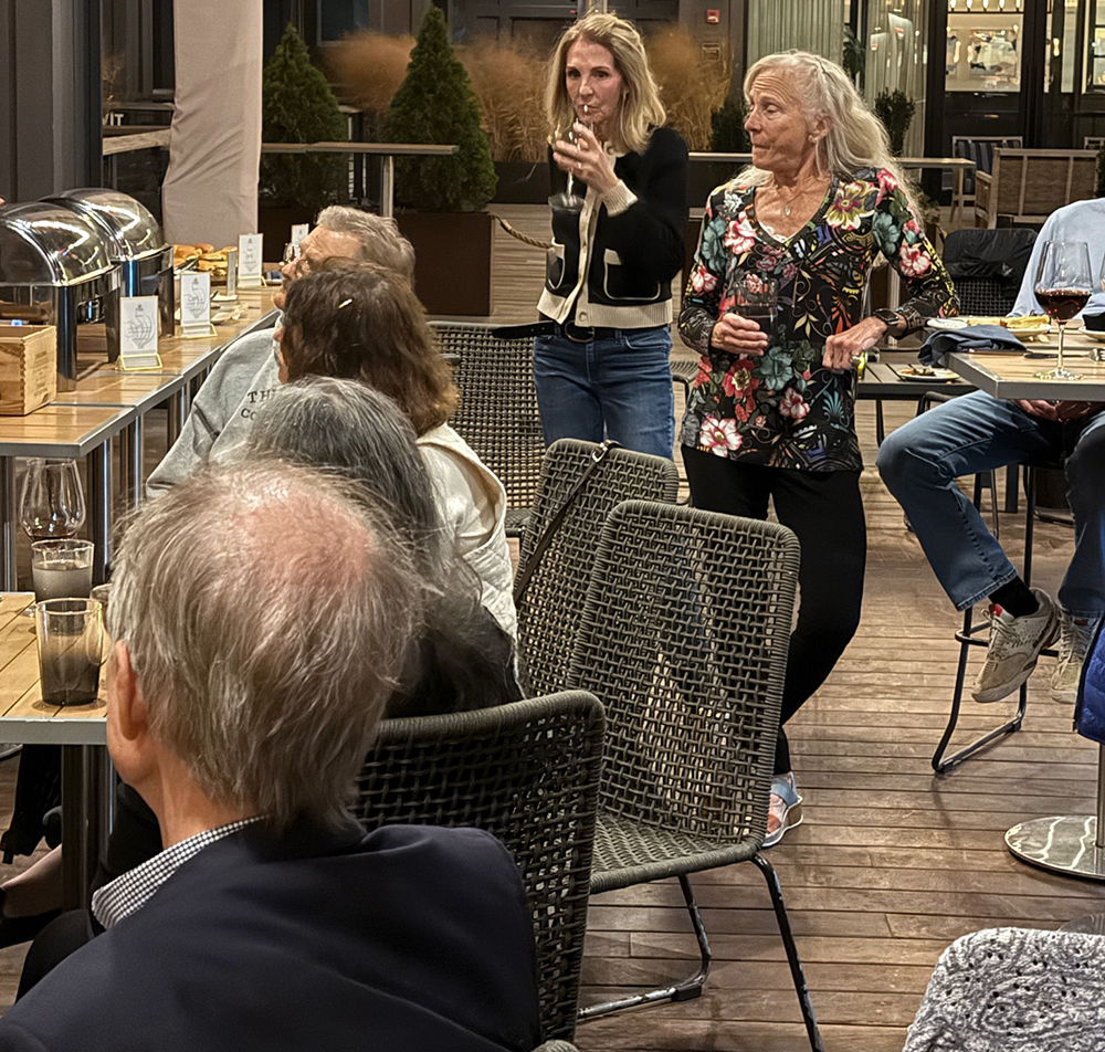 During the birthday party