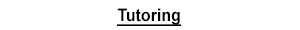 Tutoring